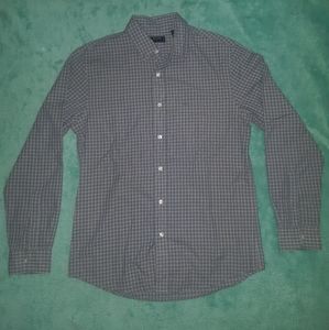 Dockers plaid long sleeve button up shirt